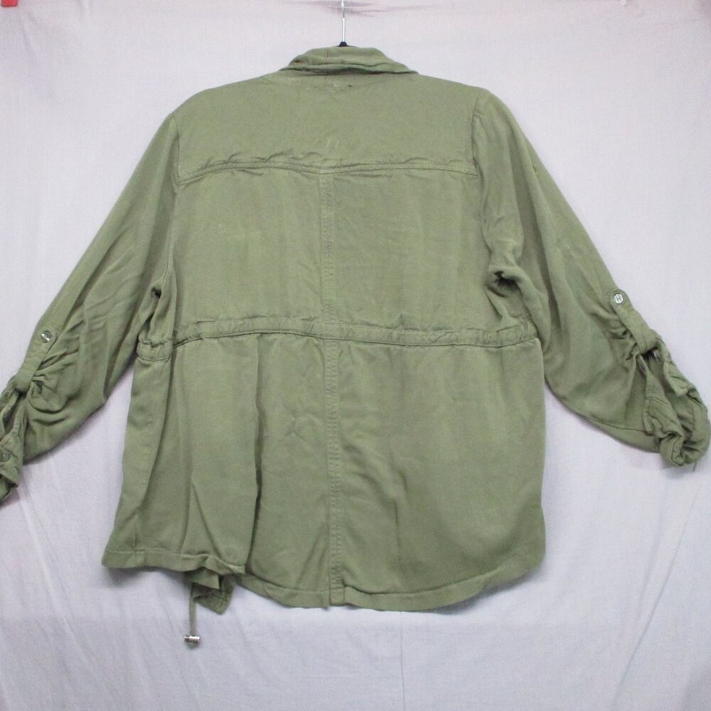 Torrid Tunic Open Top Quarter Sleeve W/ Pockets Army Green Women Size‎ | 1 - Picture 10 of 14